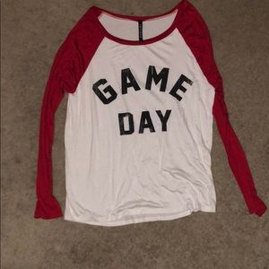 Women’s game day shirt